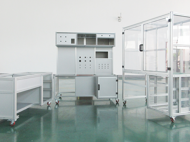 工業(yè)生產(chǎn)鋁型材架子安裝如何提升精度？-澳宏工業(yè)鋁型材