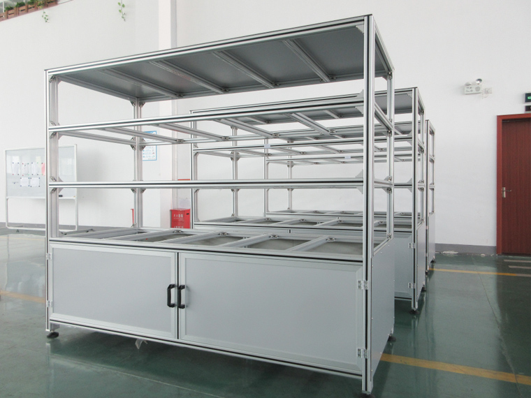 澳宏生產(chǎn)線工作臺(tái)承載能力強(qiáng)，抗沖擊能力高